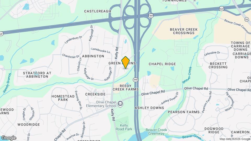 1117 Finch Ct Map and Location Details