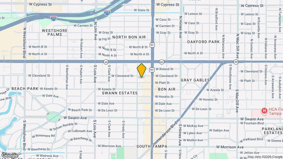 3817 W Platt St Mapa y Detalles de la Ubicación