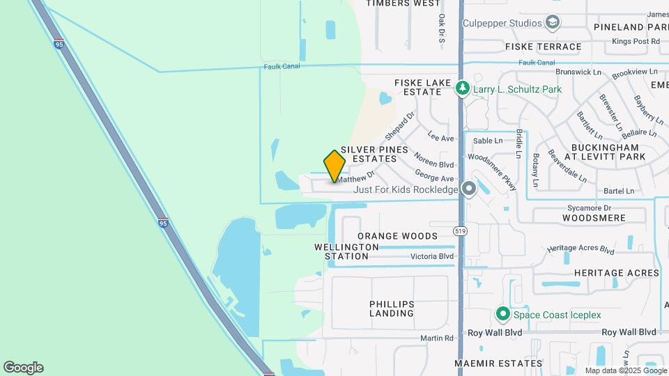 1153 Martha Lee Ave Map and Location Details