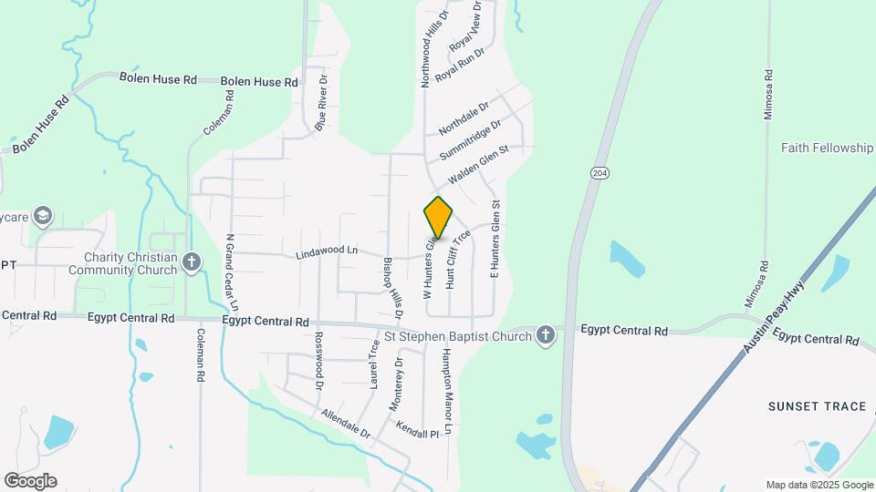 4396 W Hunters Glen St Map and Location Details