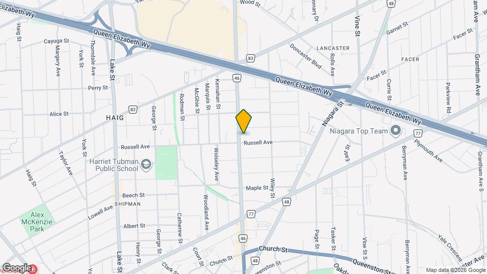 Geneva Gardens Map and Location Details