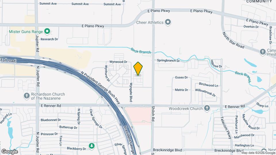 Plano Gateway Map and Location Details