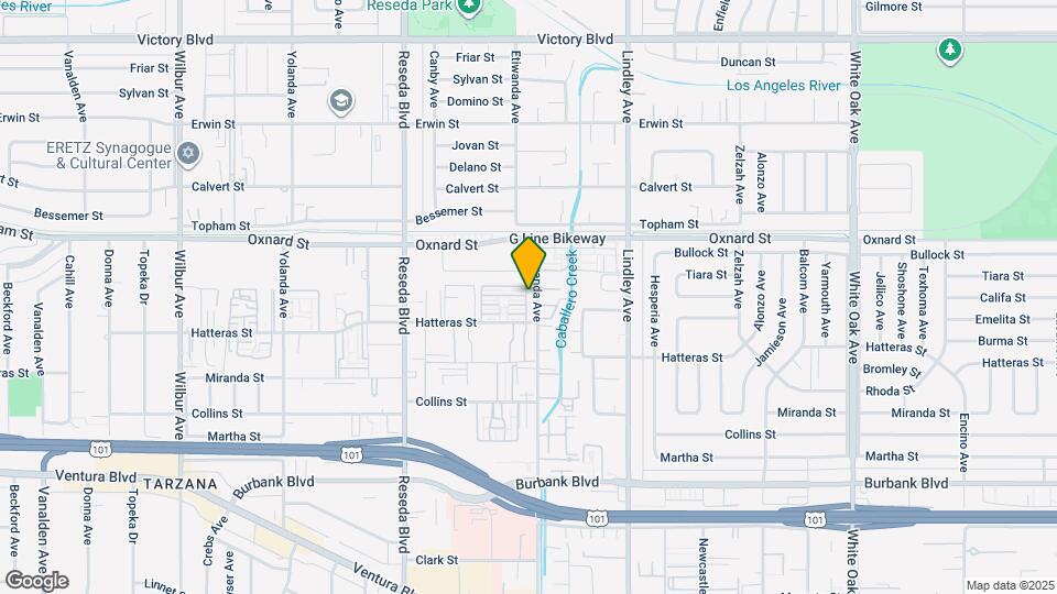 5923 Etiwanda Ave Map and Location Details