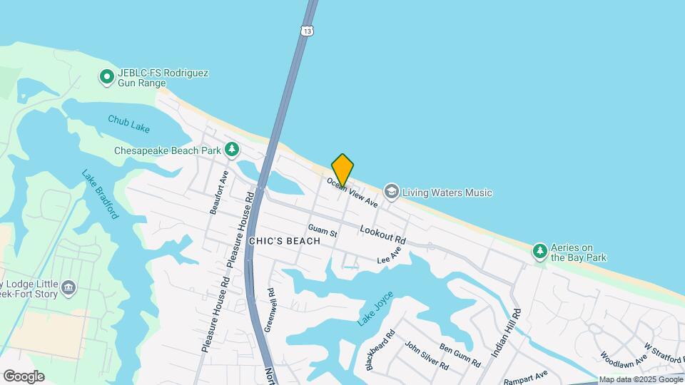 4505 Ocean View Ave Map and Location Details