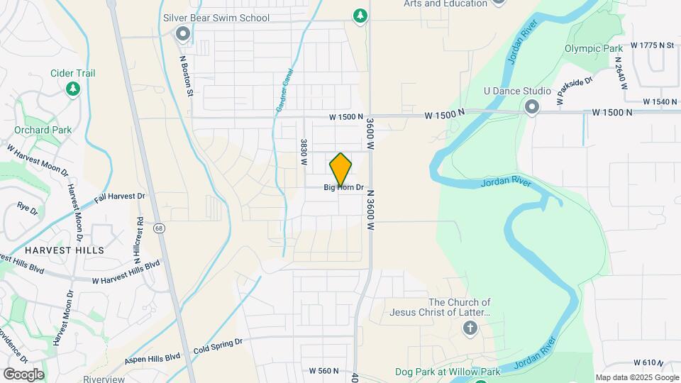 3695 Big Horn Dr Mapa y Detalles de la Ubicación