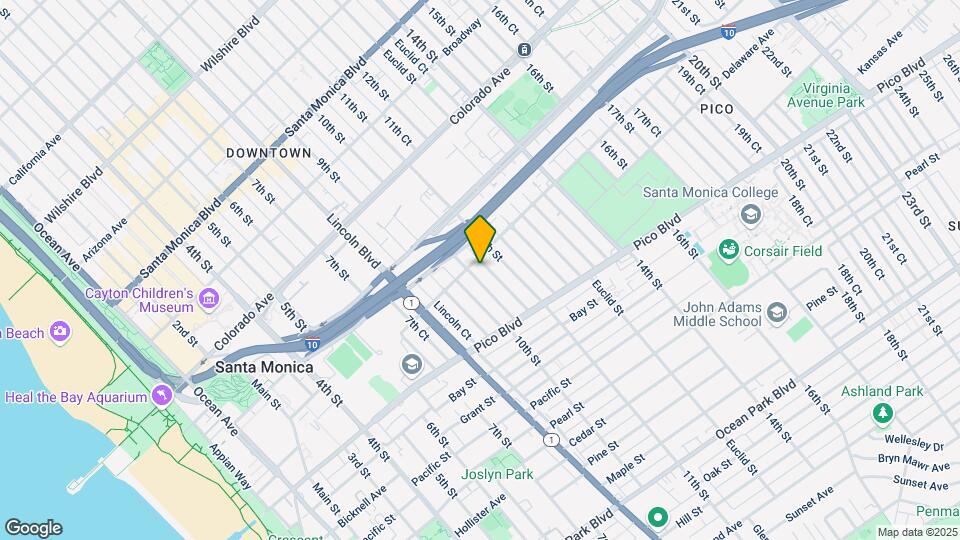 1807 10th St Map and Location Details
