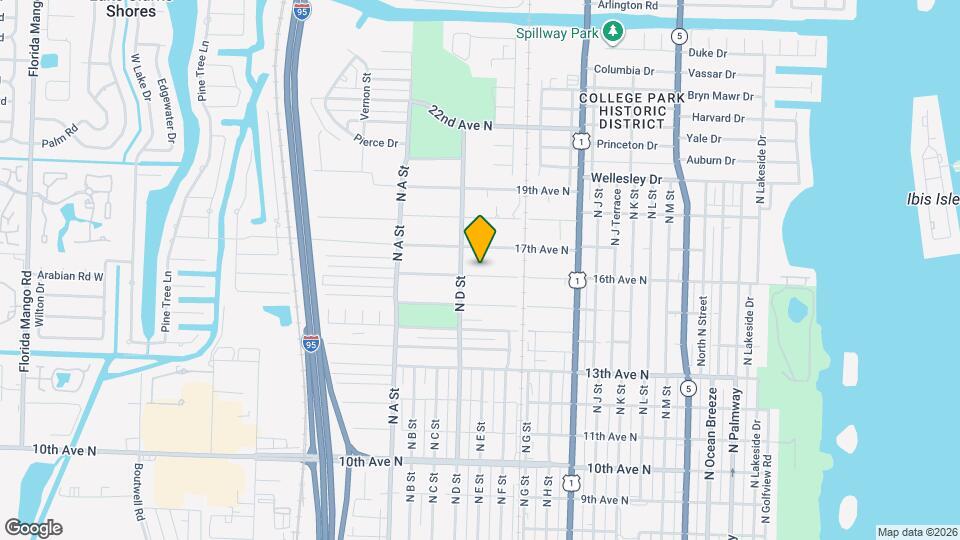 1246 16th Ave N Map and Location Details