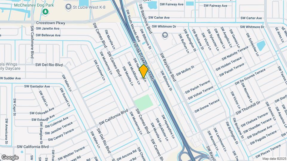 1852 SW Hampshire Ln Map and Location Details