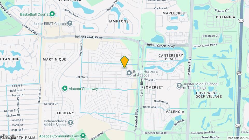 2812 N Bismark Ln Map and Location Details