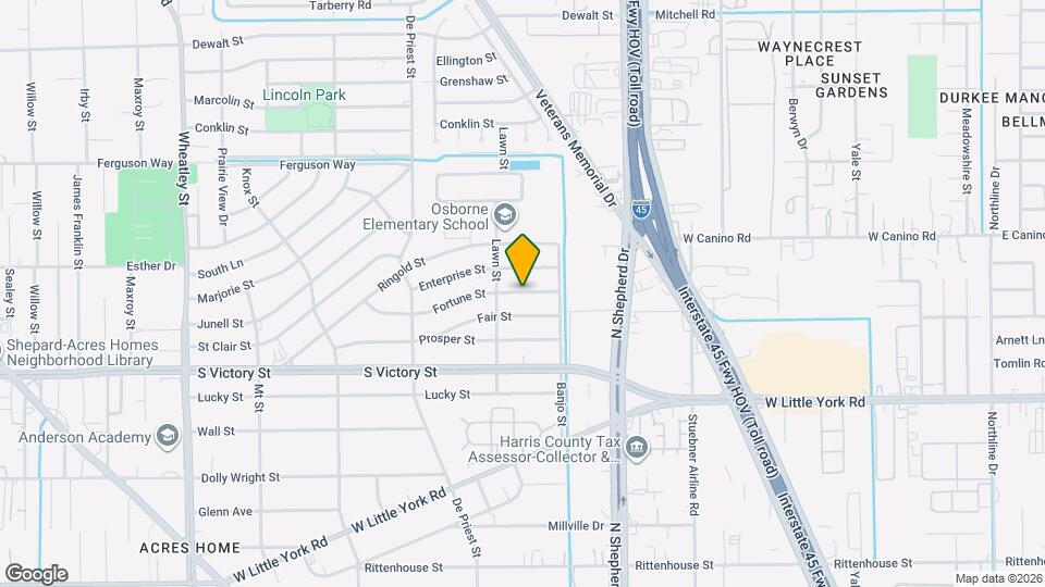 783 Fortune St Map and Location Details