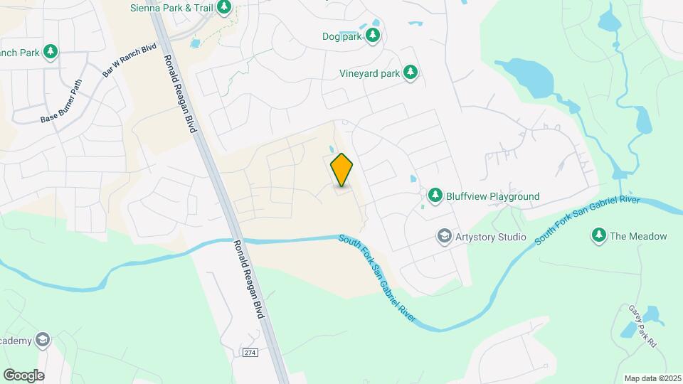 1620 River Plateau Dr Map and Location Details