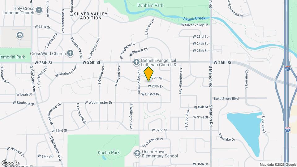 5900 W 28th St Map and Location Details
