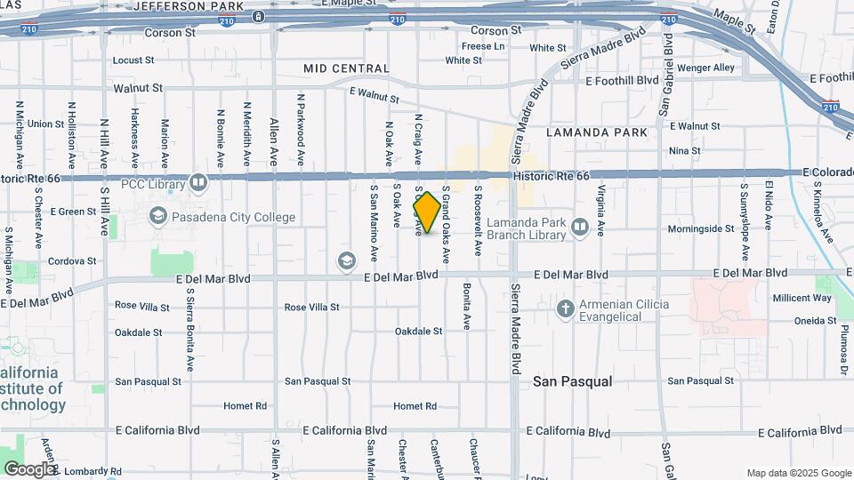 140 S Craig Ave, Unit Craig Ave. Map and Location Details