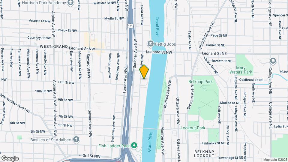 Clipper Lofts Map and Location Details