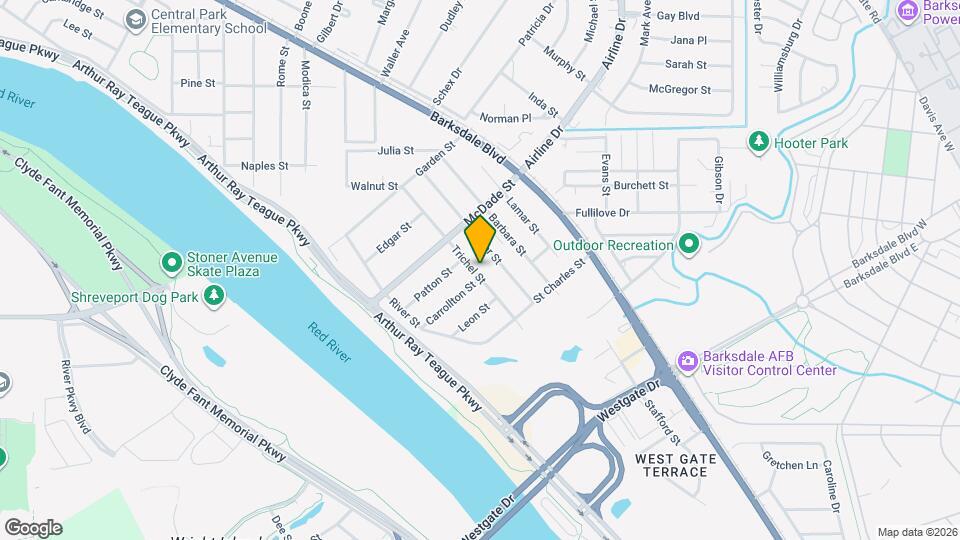 2545 Trichel St Map and Location Details