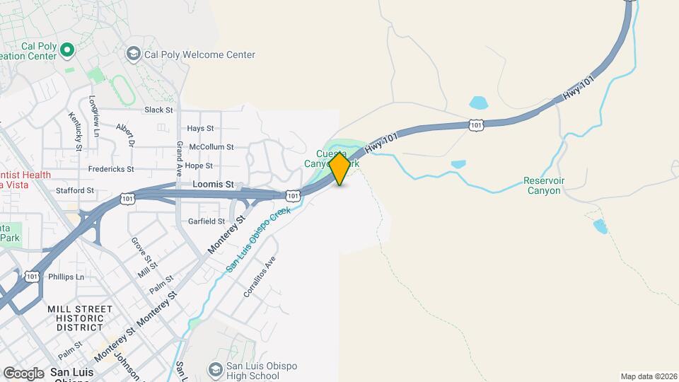 2279 San Luis Dr Map and Location Details