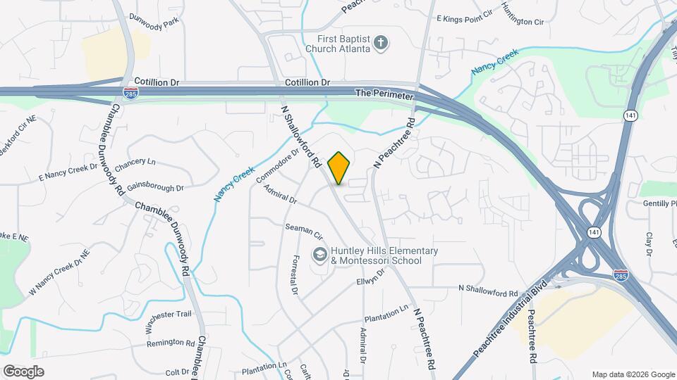 4193 N Shallowford Rd Map and Location Details