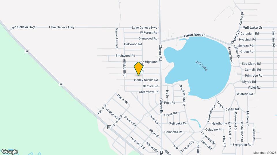 W1368 Honey Suckle Rd Map and Location Details