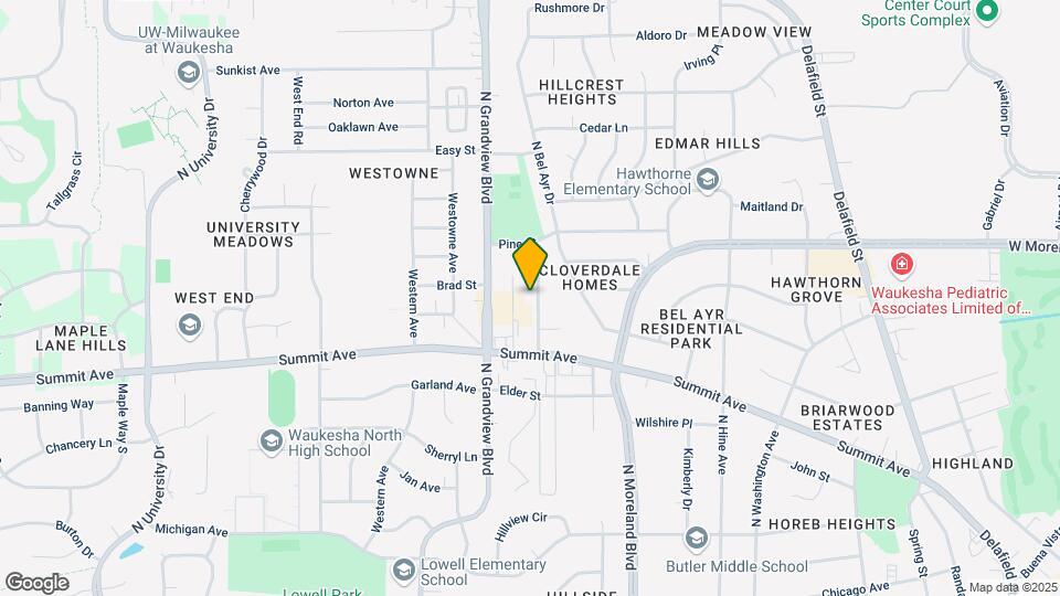 712 Sylvan Terrace Map and Location Details