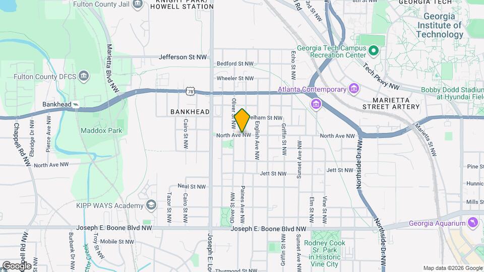 556 Paines Ave NW Map and Location Details