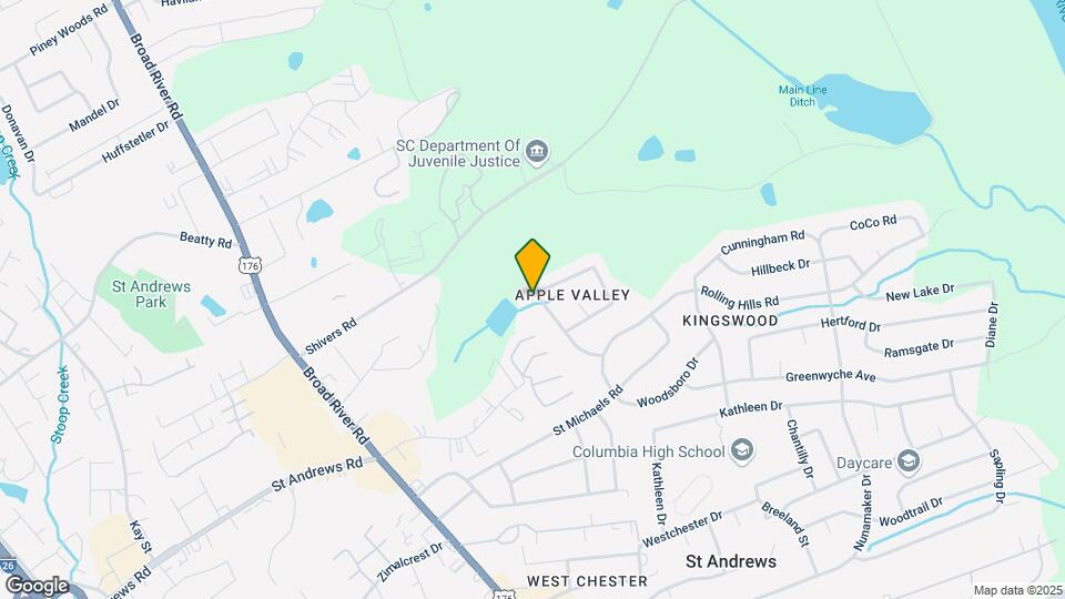 2025 Apple Valley Rd Mapa y Detalles de la Ubicación