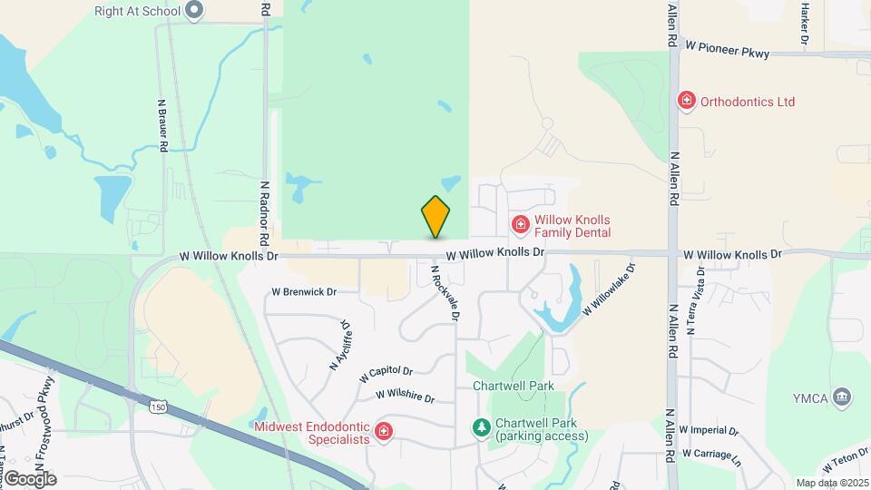 3119 W Willow Knolls Dr Map and Location Details