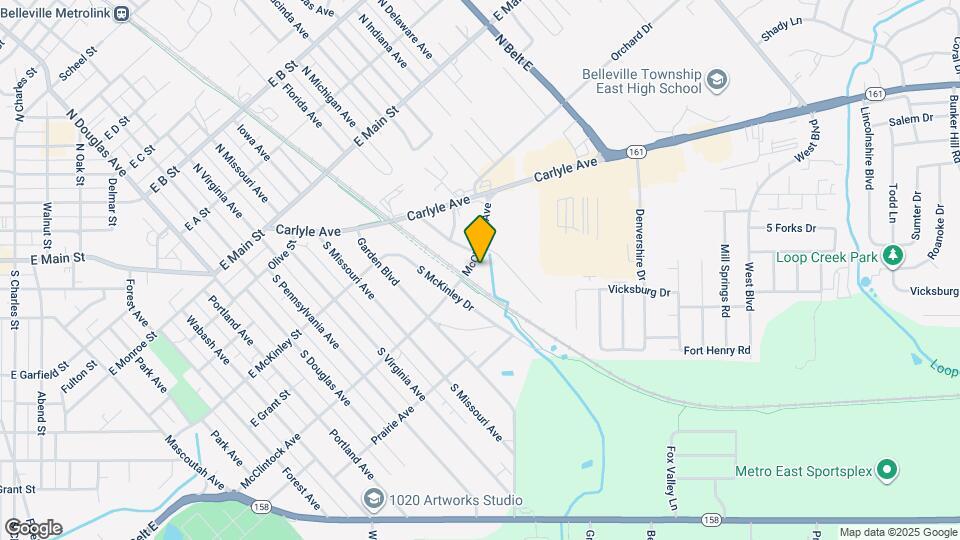 1724 McClintock Ave Map and Location Details