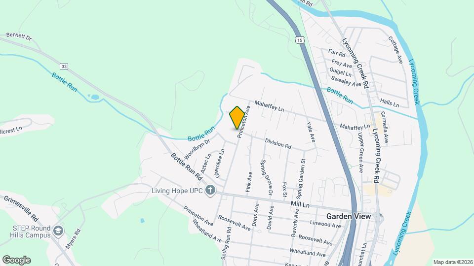 1934 Princeton Ave Mapa y Detalles de la Ubicación