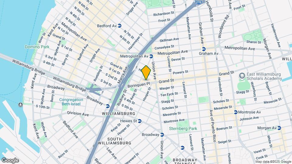 460 Grand St Mapa y Detalles de la Ubicación