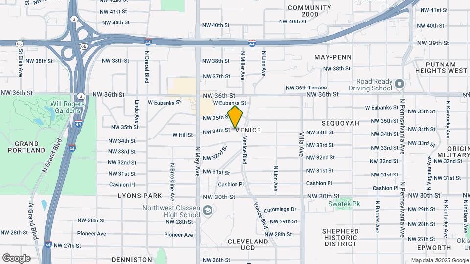 2712 NW 34th St Map and Location Details