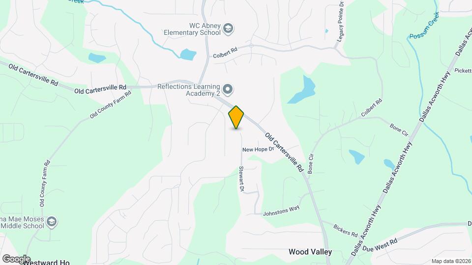 411 Stewart Dr Mapa y Detalles de la Ubicación