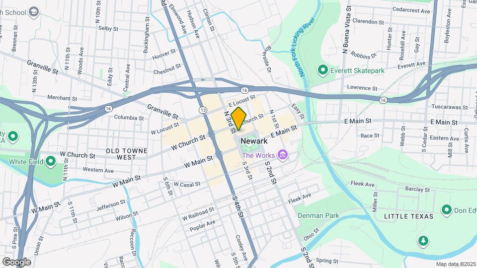 4 N Park Pl, Unit 4303 Map and Location Details