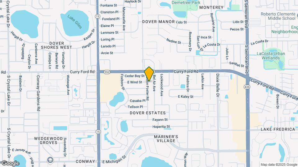 1701 Gaston Foster Rd Mapa y Detalles de la Ubicación