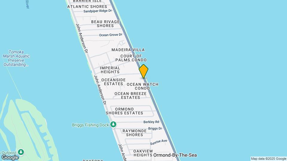 2700 Ocean Shore Blvd Map and Location Details