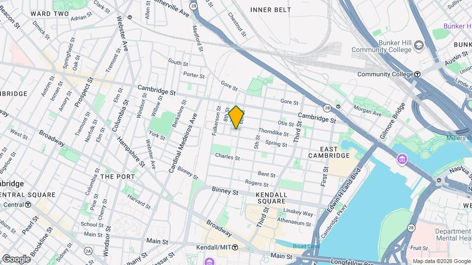 61 6th St Map and Location Details