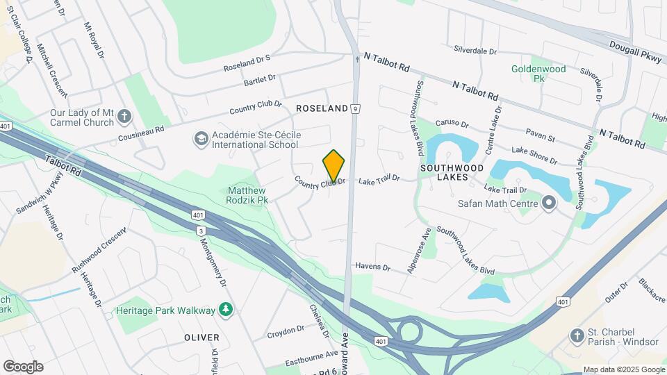 4700 Wembley Ct Map and Location Details