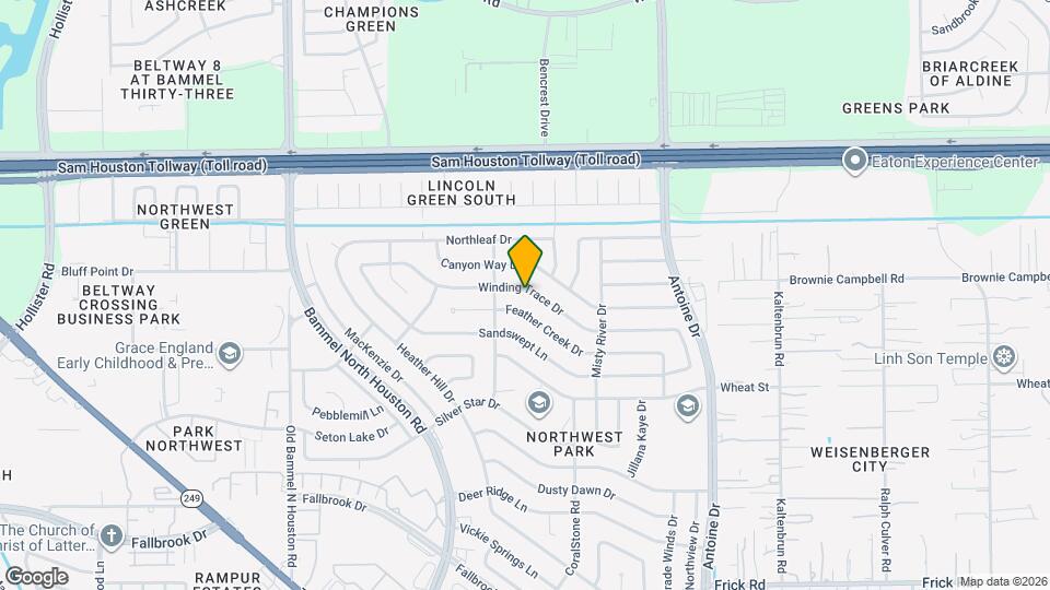 6911 Winding Trace Dr Map and Location Details