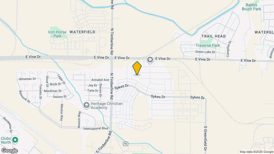 509 Yeager St Map and Location Details