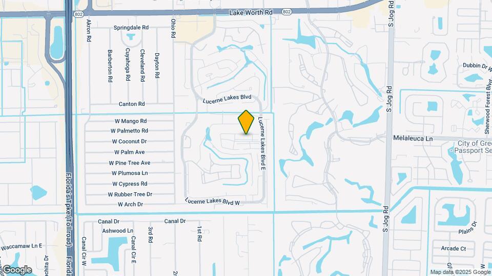 Lucerne Lakes Golf Colony Condos Map and Location Details