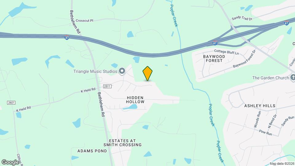 4721 Plum Blossum Dr Map and Location Details