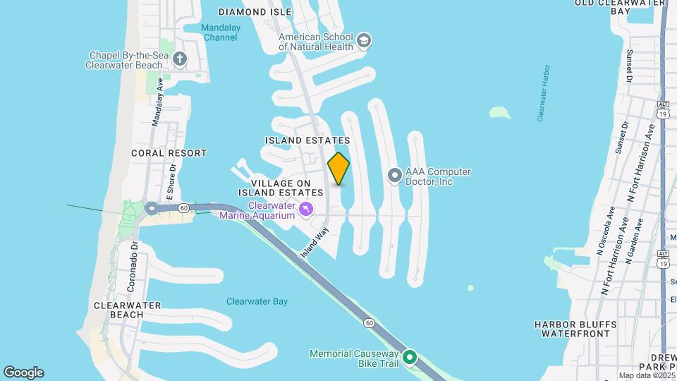 125 Island Way Map and Location Details