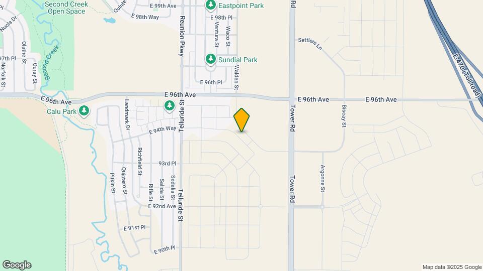 9476 Yampa Ct Map and Location Details