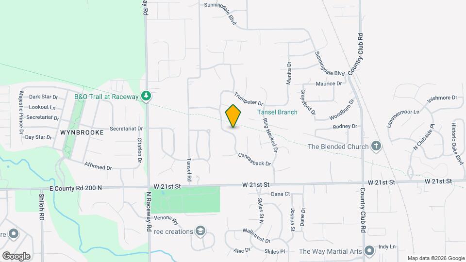 2313 Canvasback Dr Map and Location Details