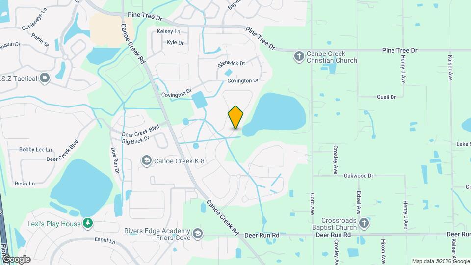 3649 Vega Creek Dr Map and Location Details