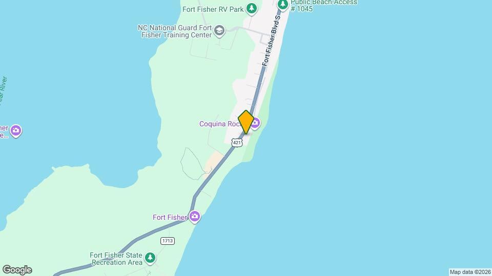 1437 Fort Fisher Blvd S Map and Location Details
