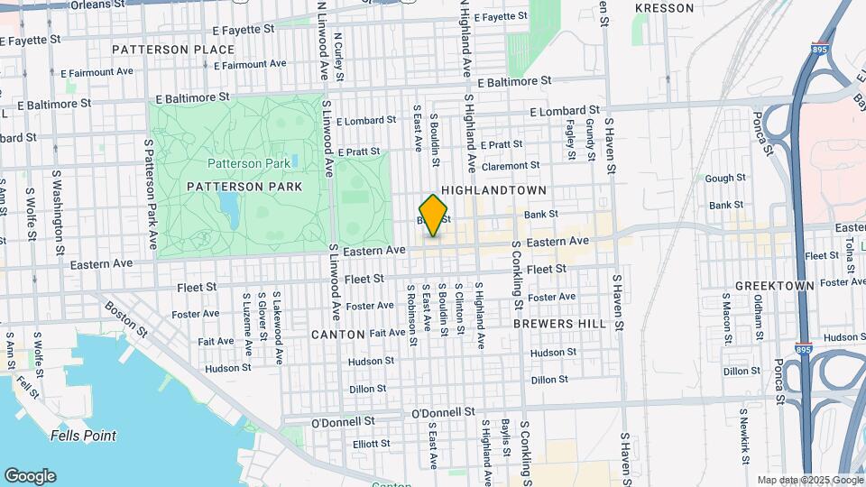 3208 Eastern Ave, Unit #B Mapa y Detalles de la Ubicación