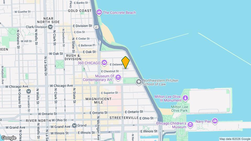 228 E Chestnut St Map and Location Details