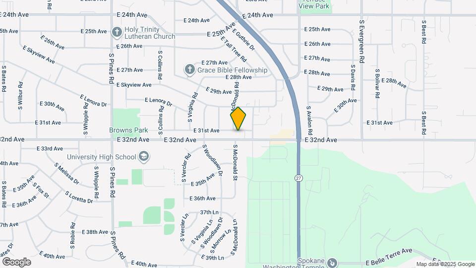 13112 E 31st Ave Map and Location Details