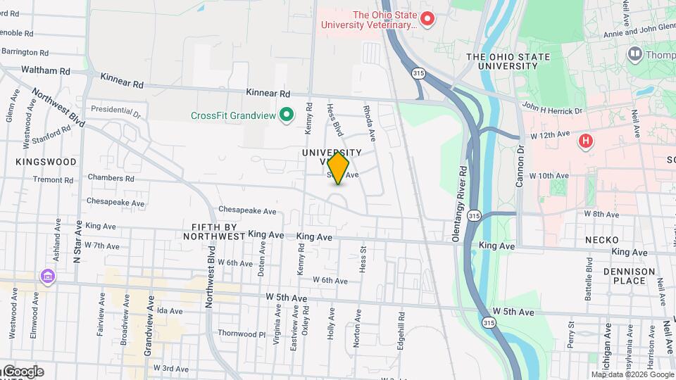 972 Chambers Cir Map and Location Details