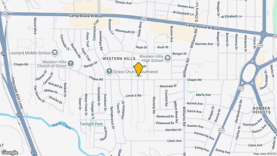 8270 Chapin Rd Map and Location Details